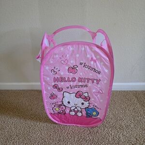 Hello Kitty Pink Pop-Up Storage Bin